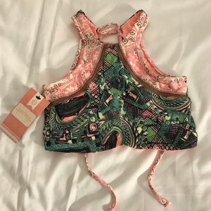 *NEW* Maaji reversible racerback bikini top